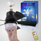 🏆ÚLTIMO DIA DE PROMOÇÃO 49% DE DESCONTO🔥 SmartBreez™ Ventilador de teto com luz LED 40W – 20,5” ultrassilencioso com controlo remoto 🎯 | E27 + Adaptador B22 GRÁTIS 🔌 | Para quarto 😴, cozinha 👩‍🍳 e garagem 🛠️ – Pronto para o Reino Unido! 🇬🇧