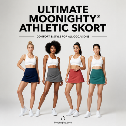🌟 Último dia de desconto especial – 50% de desconto!!! 🎁 👗 Saia-calção desportiva anti-assadura – super macia e confortável 🔥