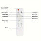 🏆ÚLTIMO DIA DE PROMOÇÃO 49% DE DESCONTO🔥 SmartBreez™ Ventilador de teto com luz LED 40W – 20,5” ultrassilencioso com controlo remoto 🎯 | E27 + Adaptador B22 GRÁTIS 🔌 | Para quarto 😴, cozinha 👩‍🍳 e garagem 🛠️ – Pronto para o Reino Unido! 🇬🇧