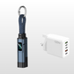 🔌 Cabo de Carregamento 4 em 1 com Visor Digital e Chaveiro – Carregamento Rápido, Resistente a Dobras e Compacto⚡🔋