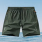💎 50% DE DESCONTO NOS SHORTS ELÁSTICOS DE VERÃO MASCULINOS! 💎 Respiráveis, com bolsos com zíper e ajuste flexível 🩳❄️
