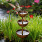 🐦 Últimas horas da promoção relâmpago 19,99 €!!⚡ Suporte para plantas Rain Catcher 🌧️ Ornamento metálico de jardim