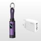 🔌 Cabo de Carregamento 4 em 1 com Visor Digital e Chaveiro – Carregamento Rápido, Resistente a Dobras e Compacto⚡🔋