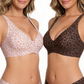 💗 ÚLTIMO DIA DE PROMOÇÃO! 50% DE DESCONTO ⚡ Mais de 50.000 unidades vendidas 💕 Sutiã Jelly sem aro para mulher – confortável, com efeito push-up, sem costuras, decote em V profundo, ideal para o dia a dia e para usar com t-shirts