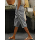 Calças capri femininas de verão com detalhes em renda