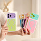 🌞🌈SUMMER HOT SALE 50%OFF !!💥50K+ SOLD!📱Trendy iPhone Case Hot Sale | Dopamine Color Block MagSafe Case – Ultra-Slim Matte Hard PC Cover for iPhone 17 Pro Max
