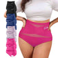🌸 Último dia com preço especial 19.99€! 🔥Compre 1 e leve 1 grátis🎁Calcinha modeladora cruzada de cintura alta plus size