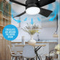 🏆ÚLTIMO DIA DE PROMOÇÃO 49% DE DESCONTO🔥 SmartBreez™ Ventilador de teto com luz LED 40W – 20,5” ultrassilencioso com controlo remoto 🎯 | E27 + Adaptador B22 GRÁTIS 🔌 | Para quarto 😴, cozinha 👩‍🍳 e garagem 🛠️ – Pronto para o Reino Unido! 🇬🇧