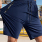 💎 50% DE DESCONTO NOS SHORTS ELÁSTICOS DE VERÃO MASCULINOS! 💎 Respiráveis, com bolsos com zíper e ajuste flexível 🩳❄️