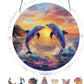 🔥ÚLTIMO DIA 50% DE DESCONTO ☀️🛍️ Quebra-cabeça acrílico suncatcher com 80 peças