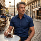 👔 ¡50% DE DESCUENTO AHORA! ✨ Camisas sem passar para homem – sem rugas, confortáveis o dia todo e perfeitas para negócios ou uso casual 👕