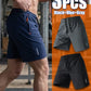 💎 50% DE DESCONTO NOS SHORTS ELÁSTICOS DE VERÃO MASCULINOS! 💎 Respiráveis, com bolsos com zíper e ajuste flexível 🩳❄️