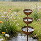 🐦 Últimas horas da promoção relâmpago 19,99 €!!⚡ Suporte para plantas Rain Catcher 🌧️ Ornamento metálico de jardim