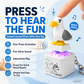 Chaveiro Eletrônico com Luz Ativado por Voz Mine Little Bird: Chaveiro Criativo em Forma de Pato que Emite Som ao Apertar