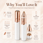 Portable Multifunction Electric Eyebrow Trimmer