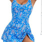 👙Última chance: 50% DE DESCONTO💃Maiô feminino de uma peça com controle de barriga e fechamento com nó