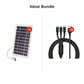 Painel solar flexível de 2W e 5V
