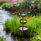 🐦 Últimas horas da promoção relâmpago 19,99 €!!⚡ Suporte para plantas Rain Catcher 🌧️ Ornamento metálico de jardim
