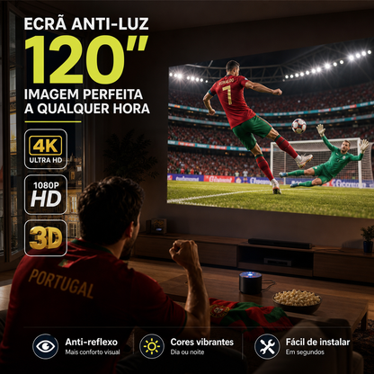 ⚽️⚽️Mega Promoção da Copa do Mundo - 49% OFF e Frete Grátis🔥Tela de Projeção Antiluz (16:9)🎥✨