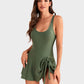 👙Última chance: 50% DE DESCONTO💃Maiô feminino de uma peça com controle de barriga e fechamento com nó