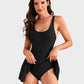 👙Última chance: 50% DE DESCONTO💃Maiô feminino de uma peça com controle de barriga e fechamento com nó
