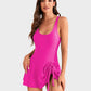 👙Última chance: 50% DE DESCONTO💃Maiô feminino de uma peça com controle de barriga e fechamento com nó