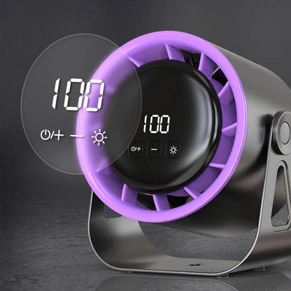 ⏳Oferta especial por tempo limitado⏰Ventilador de mesa portátil recarregável🍃