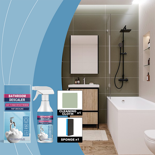 Kit de spray de limpeza completa para sujeira e manchas de banheiro