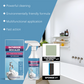 Kit de spray de limpeza completa para sujeira e manchas de banheiro