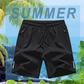 💎 50% DE DESCONTO NOS SHORTS ELÁSTICOS DE VERÃO MASCULINOS! 💎 Respiráveis, com bolsos com zíper e ajuste flexível 🩳❄️
