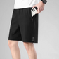 💎 50% DE DESCONTO NOS SHORTS ELÁSTICOS DE VERÃO MASCULINOS! 💎 Respiráveis, com bolsos com zíper e ajuste flexível 🩳❄️