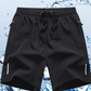 💎 50% DE DESCONTO NOS SHORTS ELÁSTICOS DE VERÃO MASCULINOS! 💎 Respiráveis, com bolsos com zíper e ajuste flexível 🩳❄️