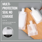 🌷Portable Travel Fluid Makeup Packing Bag(10 Pcs）