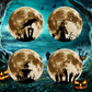 🦇 Halloween Decoration: 3D LED Bat-Shaped Wall Light