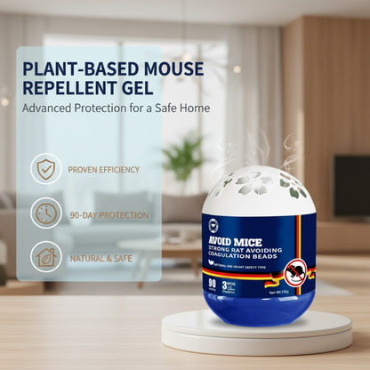 🔥Promoção de Verão: 50% de desconto🔥Gel repelente de ratos para interiores à base de plantas