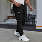 ⏳🔥OFERTA LIMITADA 50% OFF! 👖 Calças Cargo Casuais para Homem – Estilosas, Confortáveis e Ajustáveis ✨