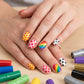 ✨ Marcadores de nail art de dupla ponta – conjunto de canetas para unhas