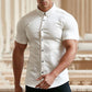 👔 ¡50% DE DESCUENTO AHORA! ✨ Camisas sem passar para homem – sem rugas, confortáveis o dia todo e perfeitas para negócios ou uso casual 👕