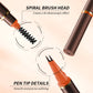 🎁 Oferta por tempo limitado! Compre 2 e leve 1 grátis ✨ Caneta líquida para sobrancelhas de dupla ponta com aplicador de 2 pontas bifurcadas