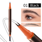 🎁 Oferta por tempo limitado! Compre 2 e leve 1 grátis ✨ Caneta líquida para sobrancelhas de dupla ponta com aplicador de 2 pontas bifurcadas