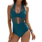 🏖️PROMOÇÃO QUENTE DE VERÃO 50% DE DESCONTO🎁 Blooming Jelly Conjunto de biquíni feminino de cintura alta 🌺 – Maiô de 2 peças com controle de barriga para um visual de verão cheio de confiança 💕 | Moda praia discreta e sexy