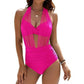 🏖️PROMOÇÃO QUENTE DE VERÃO 50% DE DESCONTO🎁 Blooming Jelly Conjunto de biquíni feminino de cintura alta 🌺 – Maiô de 2 peças com controle de barriga para um visual de verão cheio de confiança 💕 | Moda praia discreta e sexy