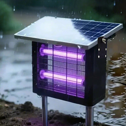 🦟 50% DE DESCONTO AGORA! ☀️ Mata-insetos solar de alta potência 3500V – Para uso interno e externo, à prova d’água e sem produtos químicos para proteção eficaz 🏠