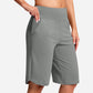 ⏰Último dia de promoção 49% DE DESCONTO🔥 Shorts femininos de yoga de cintura alta com bolsos