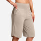 ⏰Último dia de promoção 49% DE DESCONTO🔥 Shorts femininos de yoga de cintura alta com bolsos