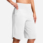 ⏰Último dia de promoção 49% DE DESCONTO🔥 Shorts femininos de yoga de cintura alta com bolsos