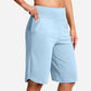 ⏰Último dia de promoção 49% DE DESCONTO🔥 Shorts femininos de yoga de cintura alta com bolsos