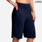 ⏰Último dia de promoção 49% DE DESCONTO🔥 Shorts femininos de yoga de cintura alta com bolsos