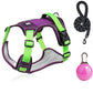 🐕 50% DE DESCONTO! 🔦 Peitoral anti-puxão para cães com guia e coleira LED – alivia a pressão, nylon macio e perfeito para caminhadas noturnas e treinamento 🌙