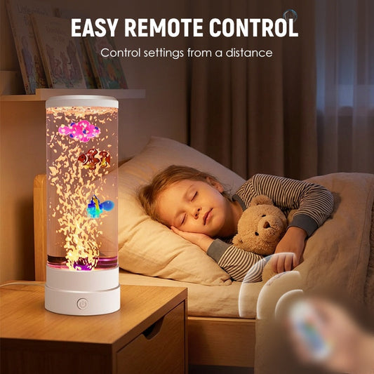 💐 50% DE DESCONTO! Lâmpada de aquário LED com bolhas de peixe – bolhas contínuas para um ambiente zen 🐟💧【Estoque limitado】